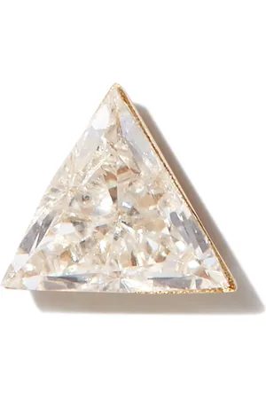 Maria Tash 18kt Triangle Diamond Stud earring