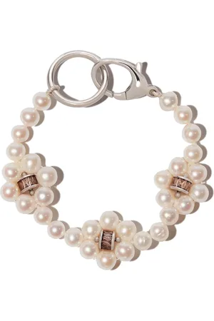 Hatton Labs Freshwater pearl embellished bracelet