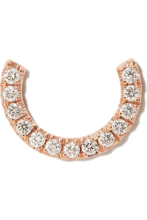 Maria Tash 18kt gold Demi Eternity single earring