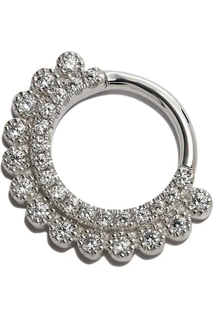 Maria Tash 18kt white gold Apsara Clicker earring