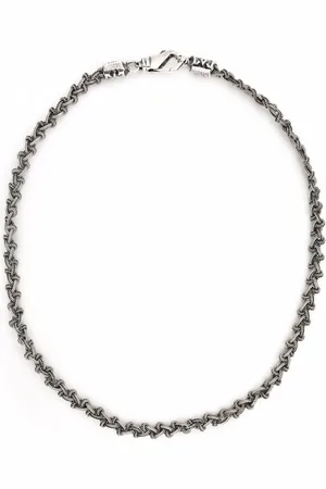 EMANUELE BICOCCHI Braided knot necklace