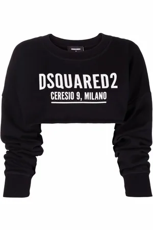 Dsquared2 Logo-print cropped sweatshirt