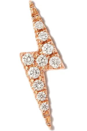 Maria Tash 18kt rose gold Lightning Bolt earring