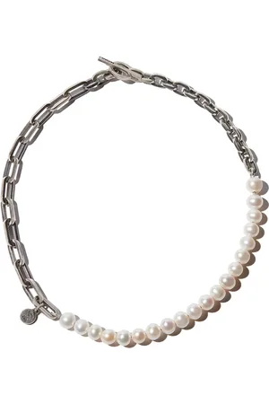 M. COHEN Pearl-link bracelet