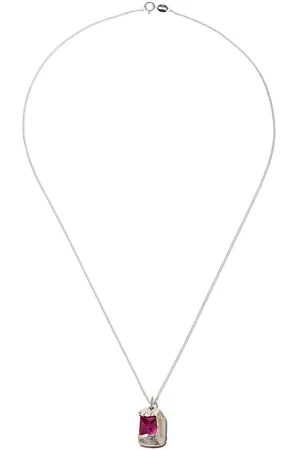 Bleue Burnham 9kt yellow gold The Rose pendant necklace