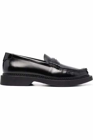 Saint Laurent Teddy Penny leather loafers
