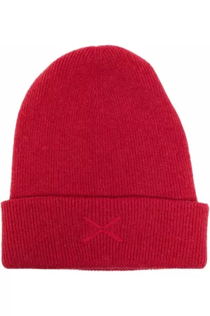 Barrie Embroidered cashmere beanie