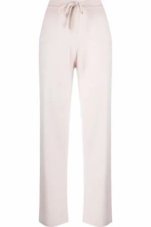 Chinti & Parker Drawstring-waist cashmere wide-leg trousers