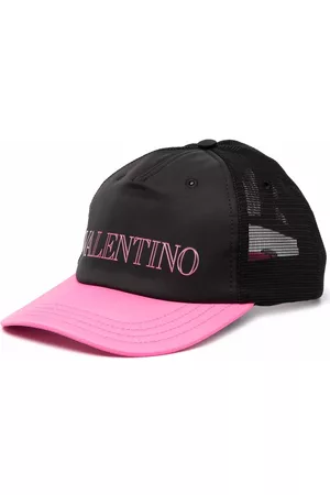 Valentino Men Caps - Logo print mesh cap