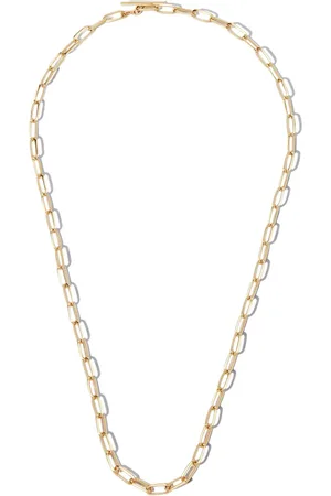 Lizzie Mandler 18kt yellow Knife Edge necklace