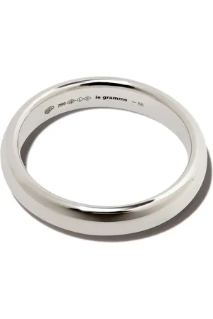 Le Gramme 18kt white gold 6g beveled ring