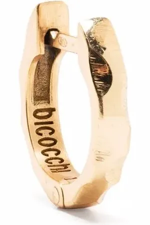 EMANUELE BICOCCHI Textured small hoop earring