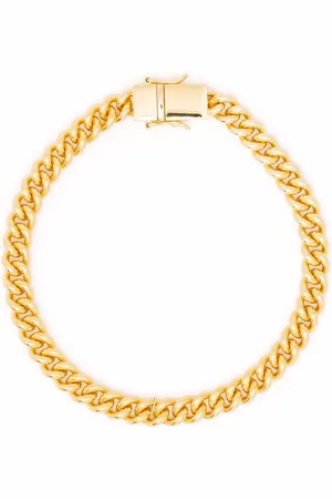 TOM WOOD Rounded Curb Thick chain bracelet