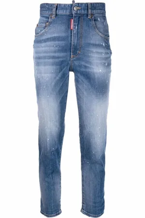 Dsquared2 High-rise cropped jeans