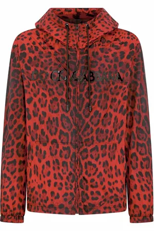 Dolce & Gabbana Leopard-print hooded jacket