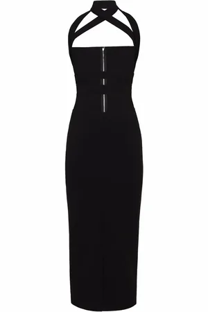 Dolce & Gabbana Strap-detail bustier midi dress