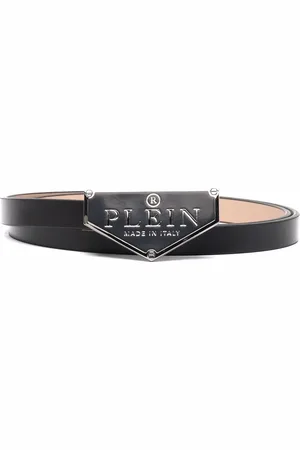Philipp Plein Iconic Plein leather belt