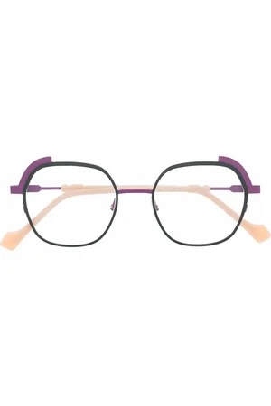 face Layered-frame glasses