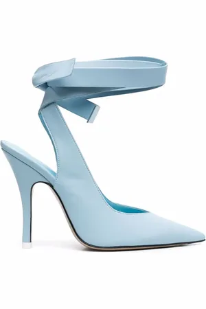 The Attico Ankle tie-fastening pumps