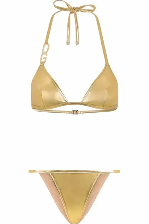 Dolce & Gabbana DG-logo triangle bikini