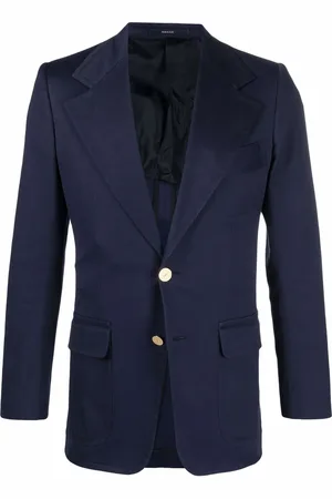 Saint Laurent Notched lapels single-breasted blazer