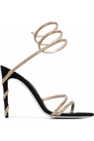 RENE CAOVILLA Margot 120mm jewelled snake sandals