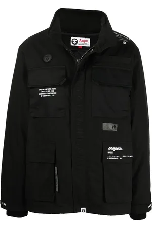 A Bathing Ape Logo-print jacket