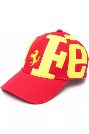 Ferrari Kids Logo embroidered cap