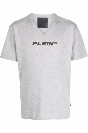 Philipp Plein V-neck logo-print T-shirt