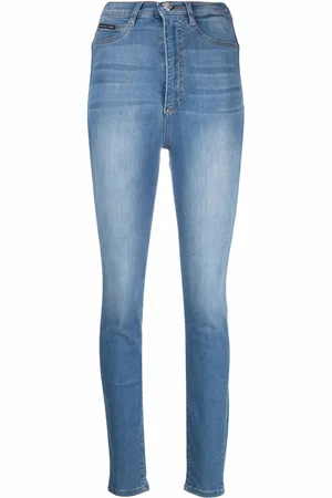 Philipp Plein Super high-waist skinny jeans