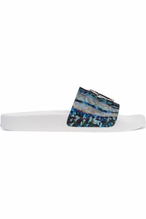 Giuseppe Zanotti Brett iridescent-effect slides