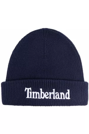 Timberland Logo embroidered beanie hat