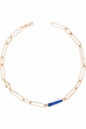 Maria Black Blue Velvet chain bracelet