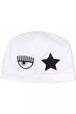 Chiara Ferragni Eyestar embroidered cotton hat