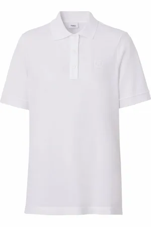 Burberry TB monogram cotton polo shirt