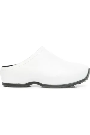 ROSETTA GETTY Two-tone leather sneakers