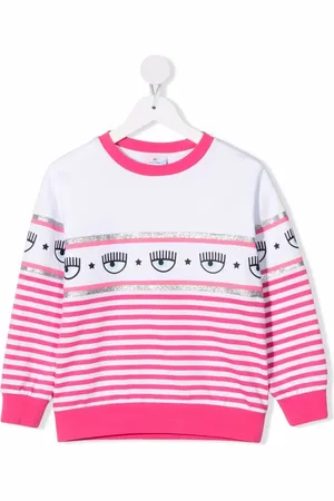 Chiara Ferragni Striped cotton sweatshirt