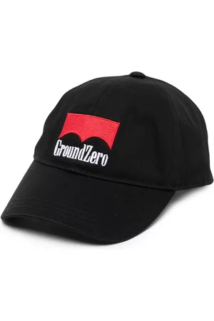 Ground Zero Logo-embroidered cotton cap