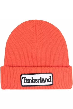 Timberland Kids Rib-knit logo beanie