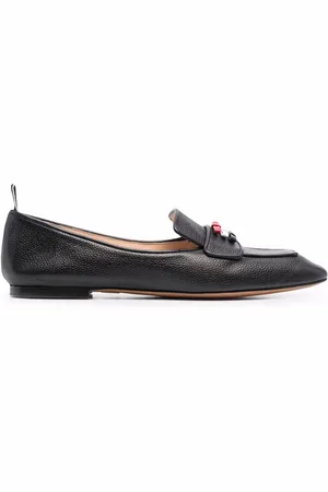 Thom Browne Three-bow flat loafers