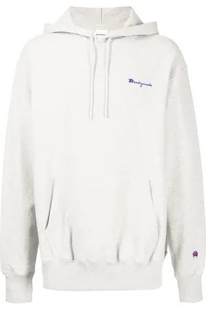 READYMADE Embroidered logo long-sleeve hoodie