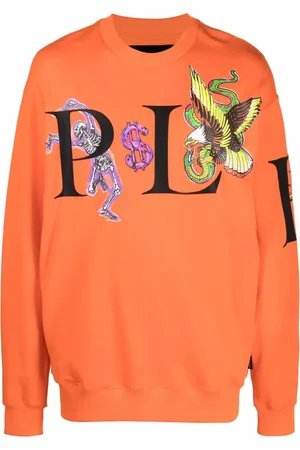 Philipp Plein Graphic-print cotton sweatshirt