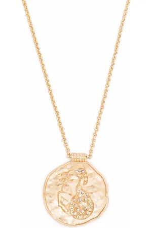 Maje Zodiac medal necklace