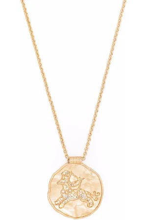 Maje Zodiac medal necklace