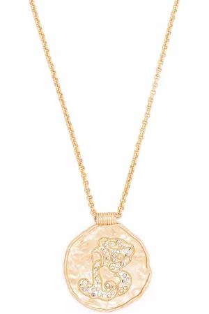 Maje Zodiac medal necklace