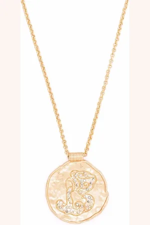 Maje Zodiac medal necklace