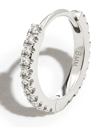 Maria Tash 18kt white Eternity earring