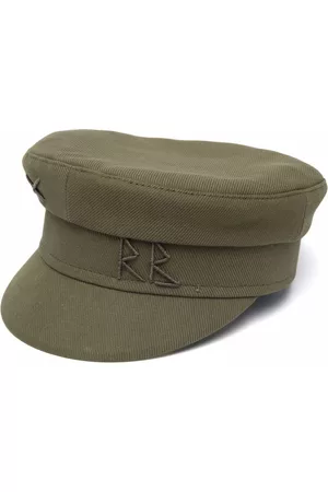 Ruslan Baginskiy Boys Caps - Embroidered-logo baker boy cap