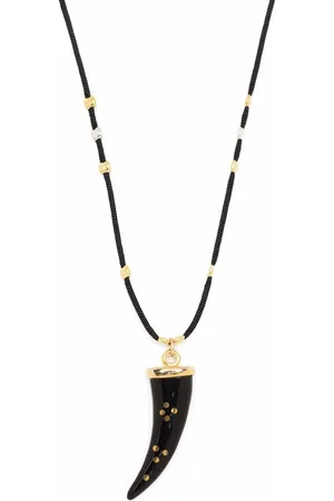 Isabel Marant Buffalo horn pendant necklace