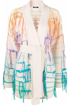 Canessa Thread-detail long-sleeve cardigan